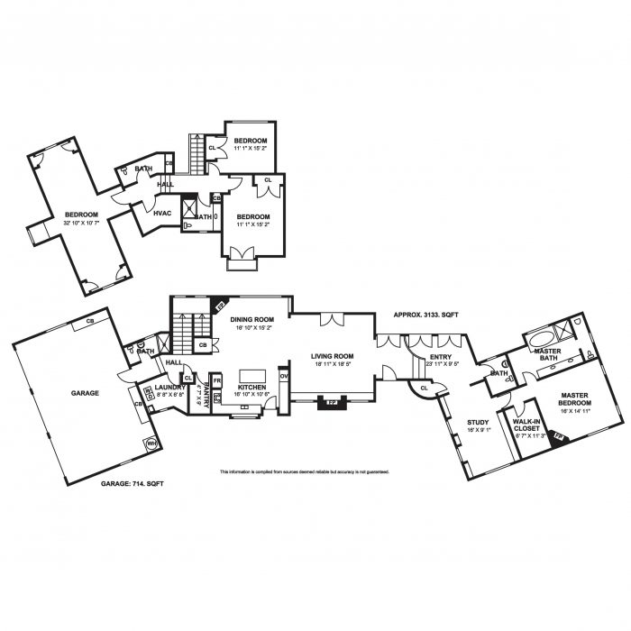 floor plan for santa ynez real estate listing